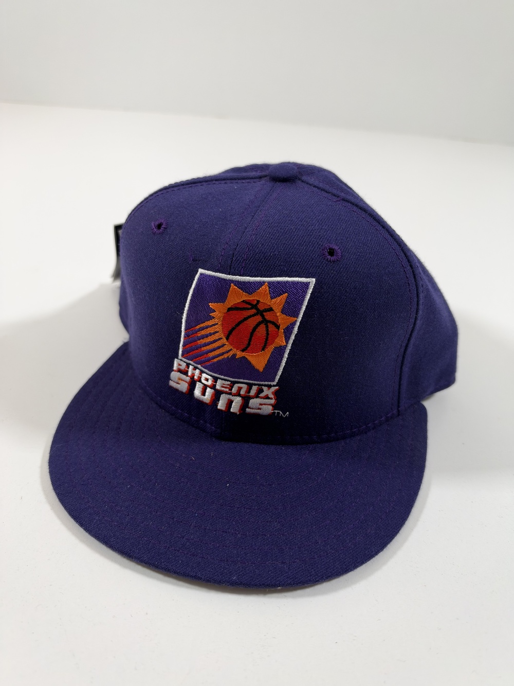 Vintage Phoenix Suns Hat Cap Mens 7-1/8 Purple NBA 5950 New Era USA 90s
